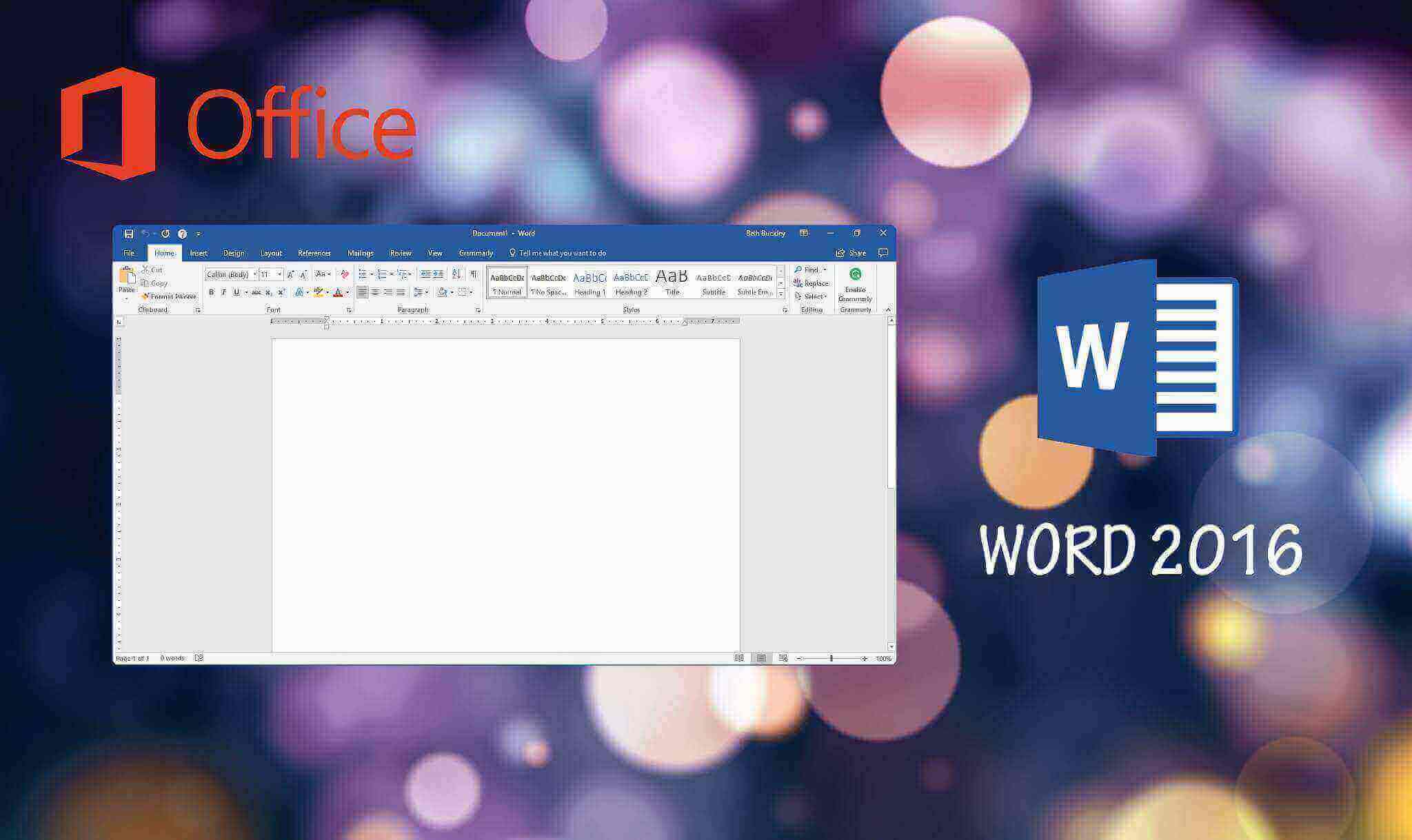 Office 2016 Professional New Word 2016