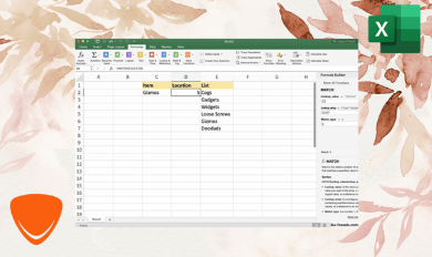 XMATCH In Excel 2021