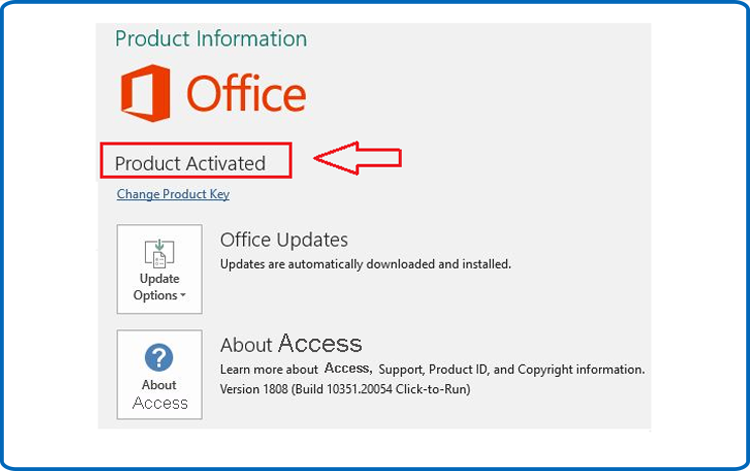 Access-2021 finish-activate