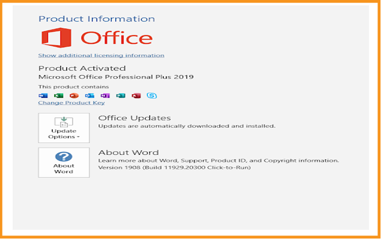 Office 2019 Office 2019