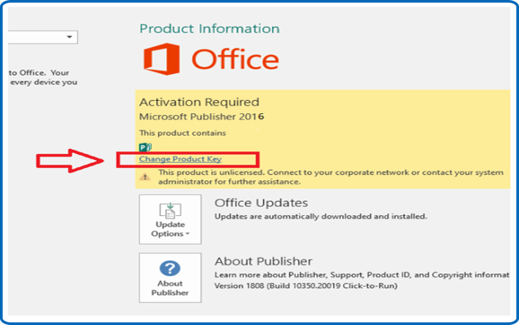 Activate Publisher 2016 Activate Publisher 2016