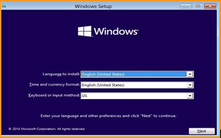 Install Windows 10 Install Windows 10
