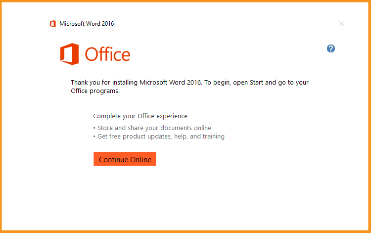 Word 2016 Word 2016