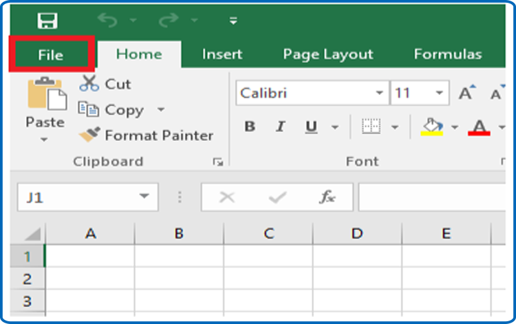 Excel-2021 Blank workbook