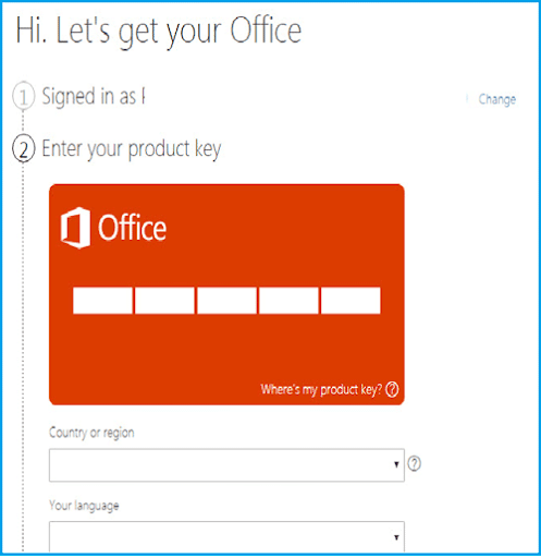 Office 2016 for Mac microsoft-account