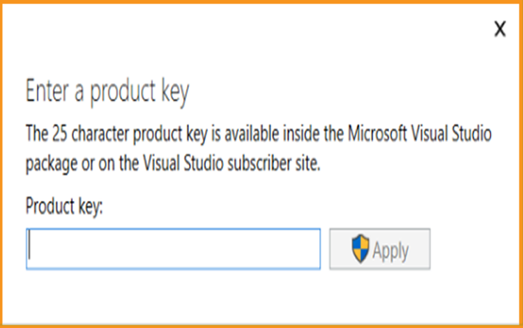 Activate Visual Studio 2017 Activate Visual Studio 2017