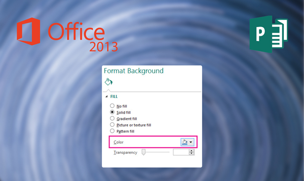 Publisher 2013 Simplify the design of your documents