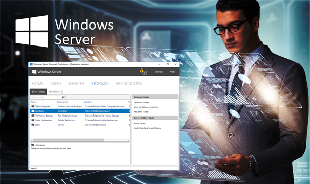 Windows Server 2016 Essentials Easy operations