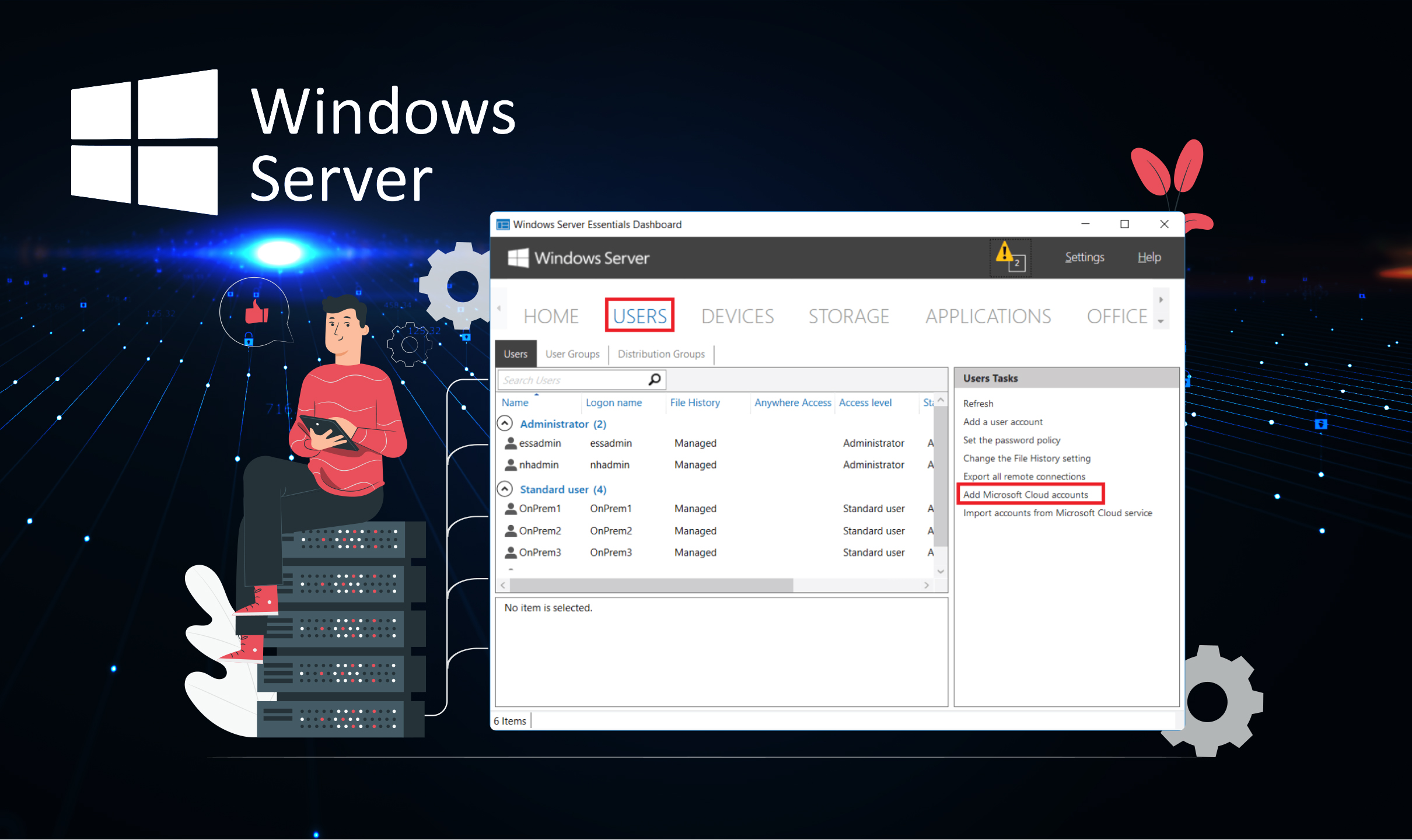 Windows Server 2016 Essentials Integrated security